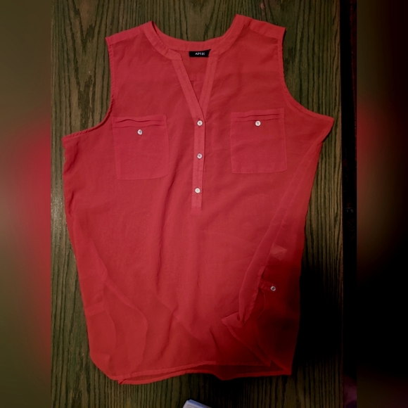 Apt 9 sleeveless lightweight top size xl - Picture 1 of 2
